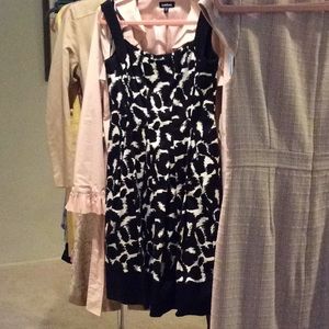 Black and white Maggie London dress